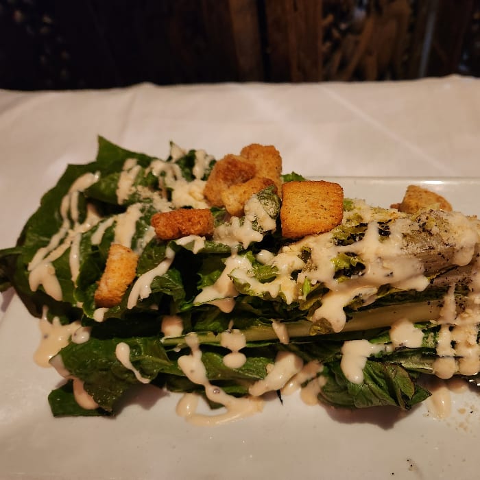 Grilled Caesar Salad.