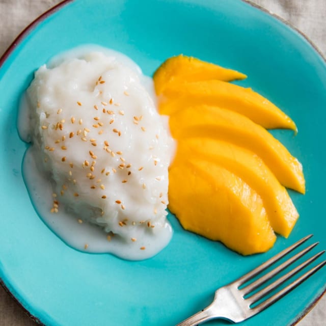 Mango and Sticky Rice (GF).