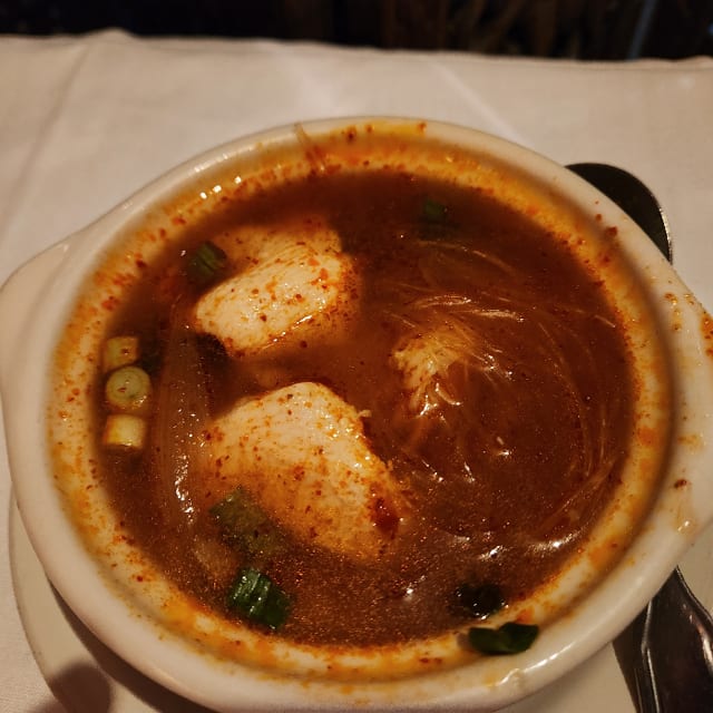Glass Noodle Soup (GF).