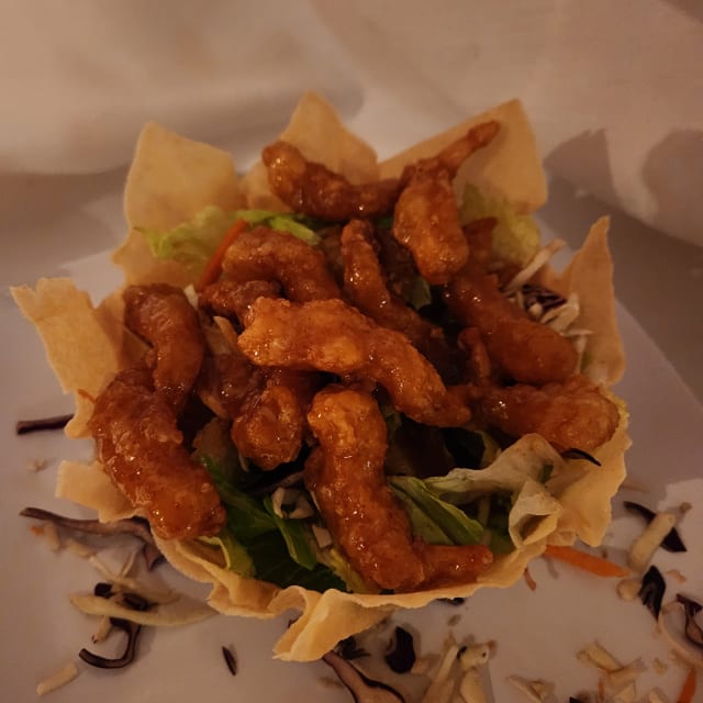 Orange Shrimp (GF).