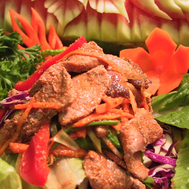 Crying Tiger Salad (GF).